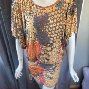 Abstract Convertible Dress, brand new, size small.